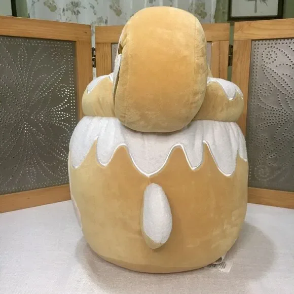 Disney Store Munchlings Cinnamon Swirl Bun Plush Large 15" Fall Food Teddy Bear - Picture 7 of 10